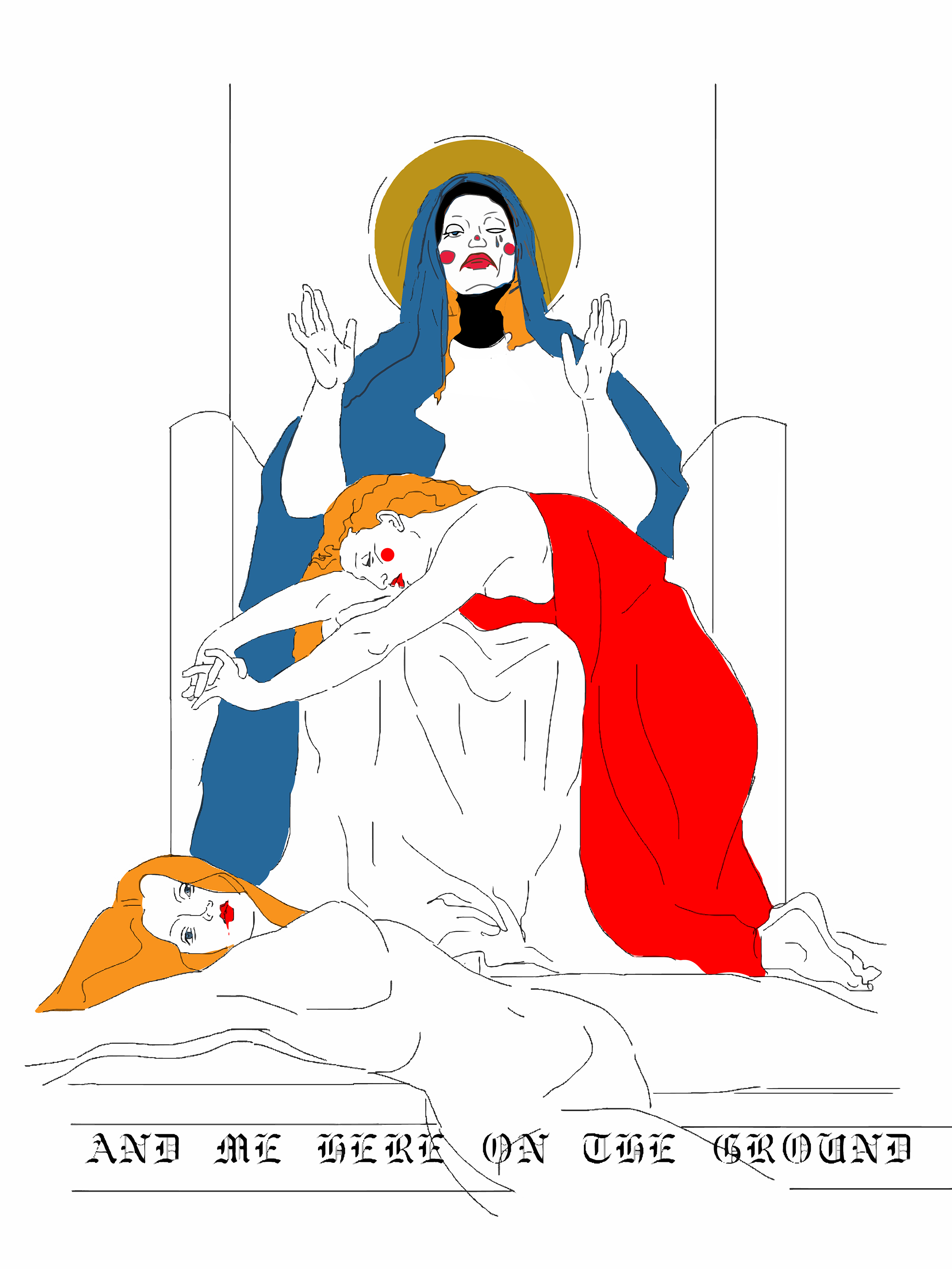 And Me Here On The Ground